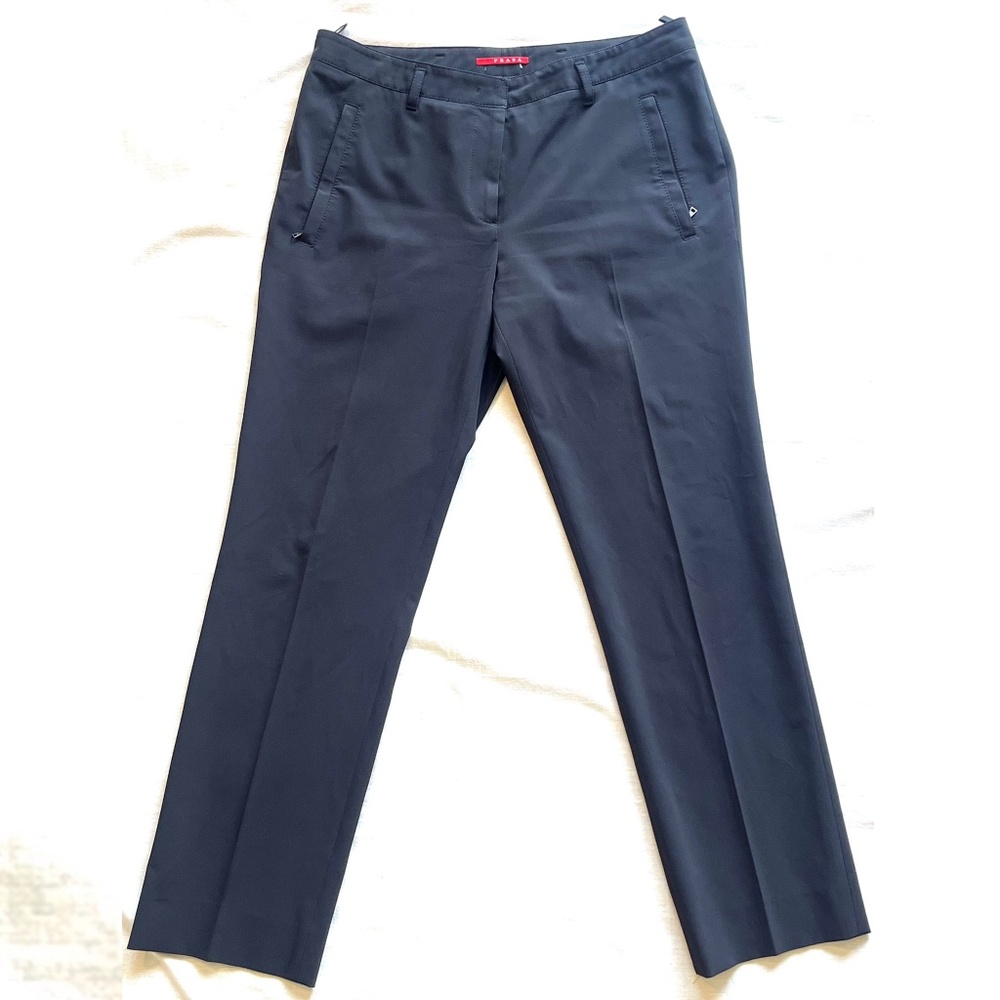Prada tech fabric pants
